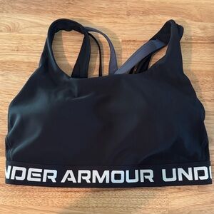 Under Armour Women's Black Compression Sports Bra